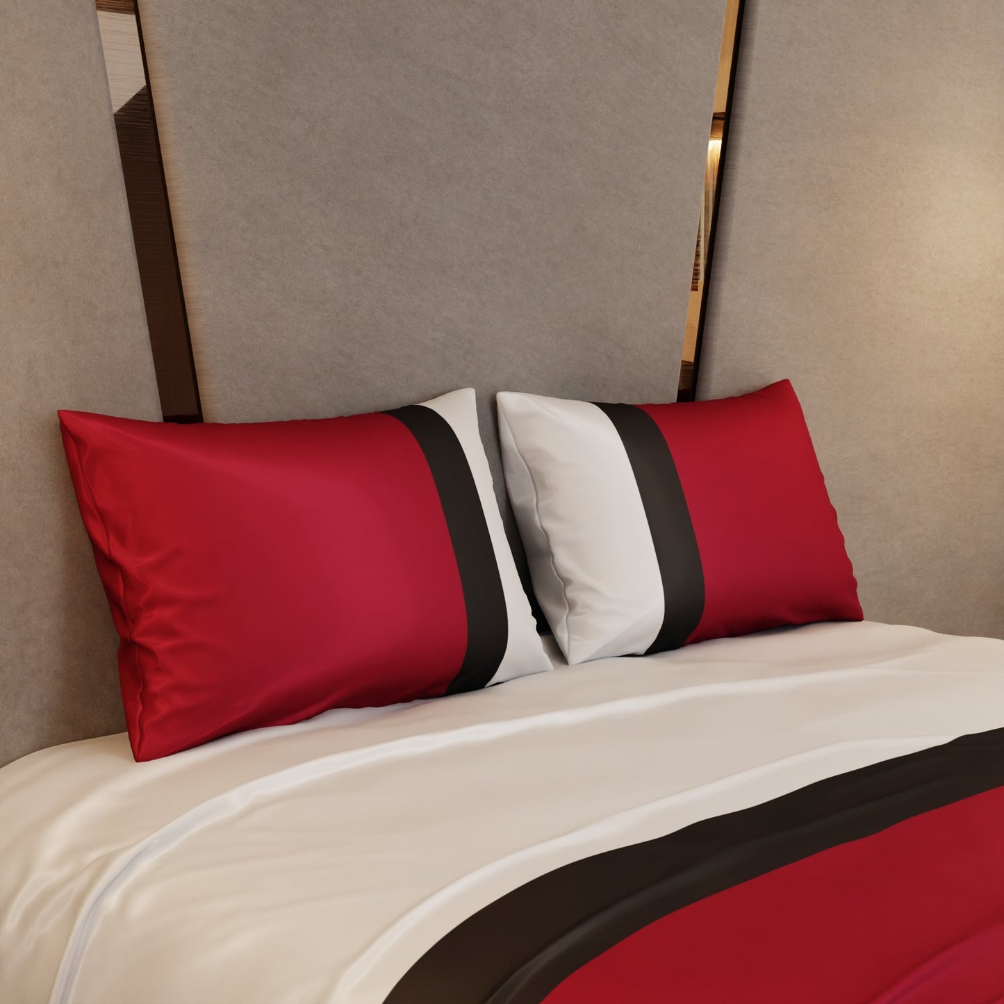 Chic Paris Bands Bedsheet Set