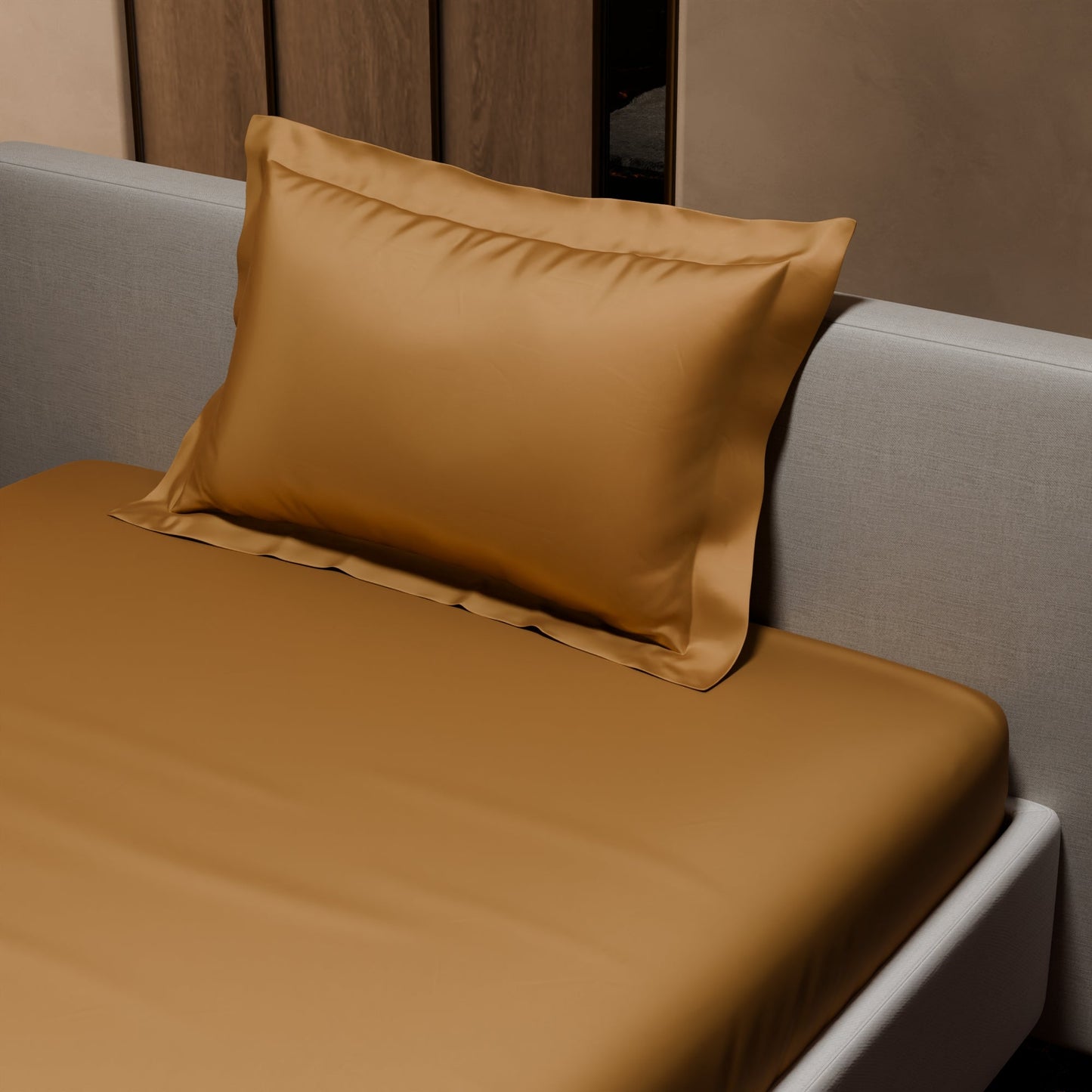 Eternal Glow Fitted Bedsheet Set