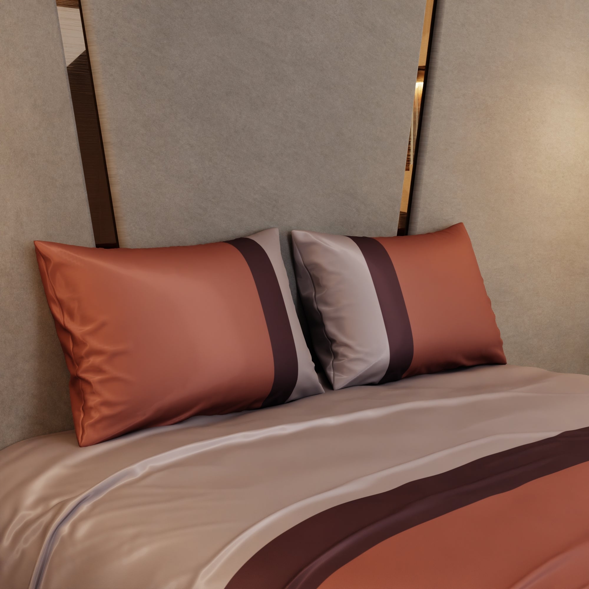 Urban Tri-Bands Bedsheet Set