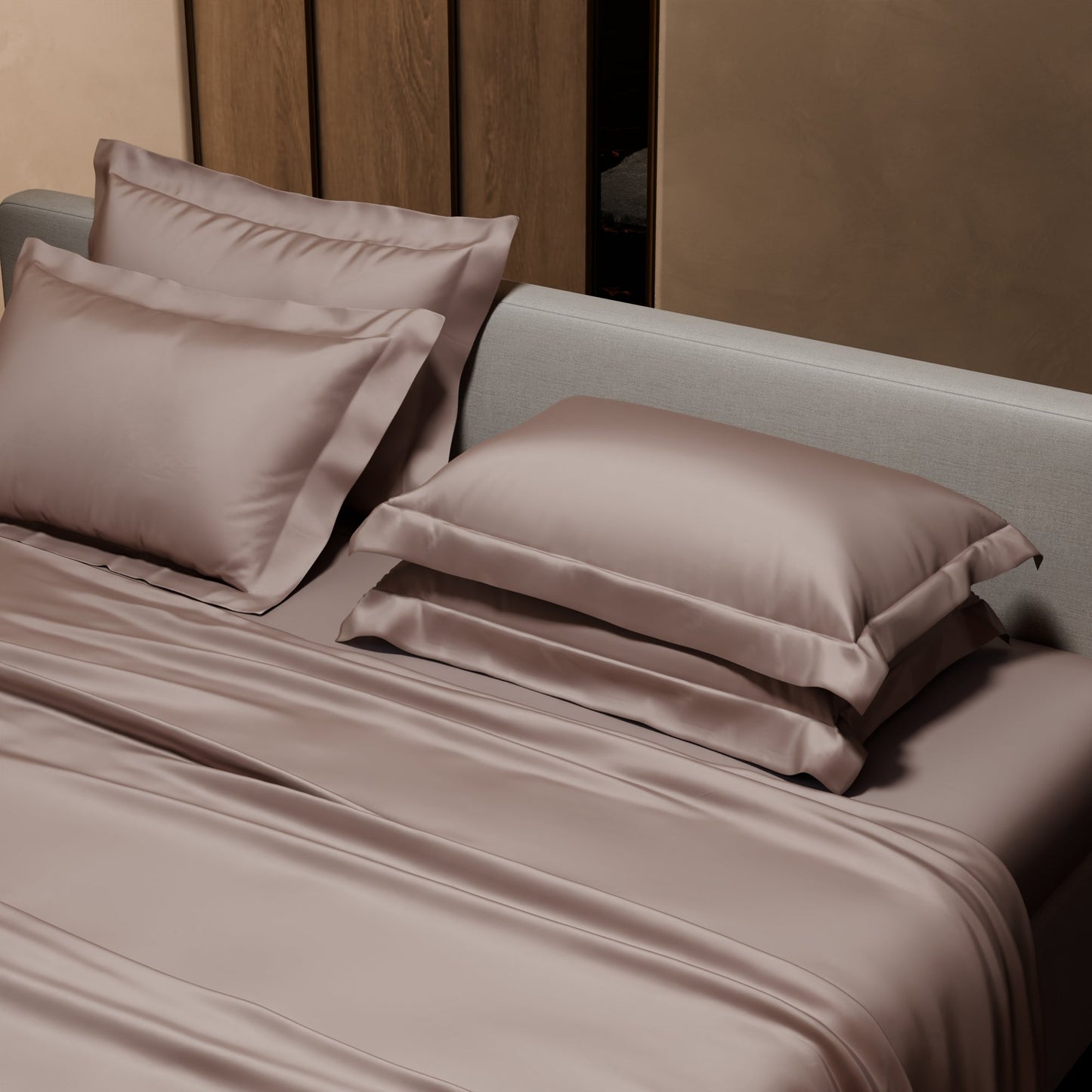 Champagne Flat Bedsheet Set