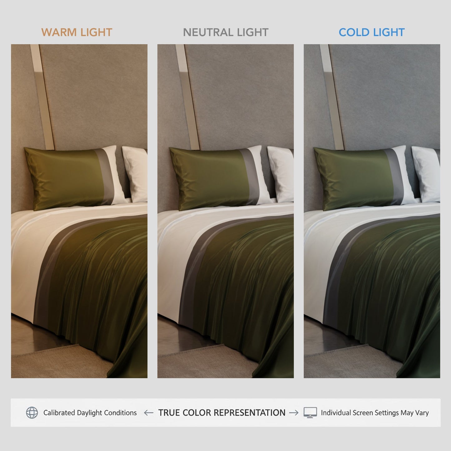 Seine Side Stripes Bedsheet Set