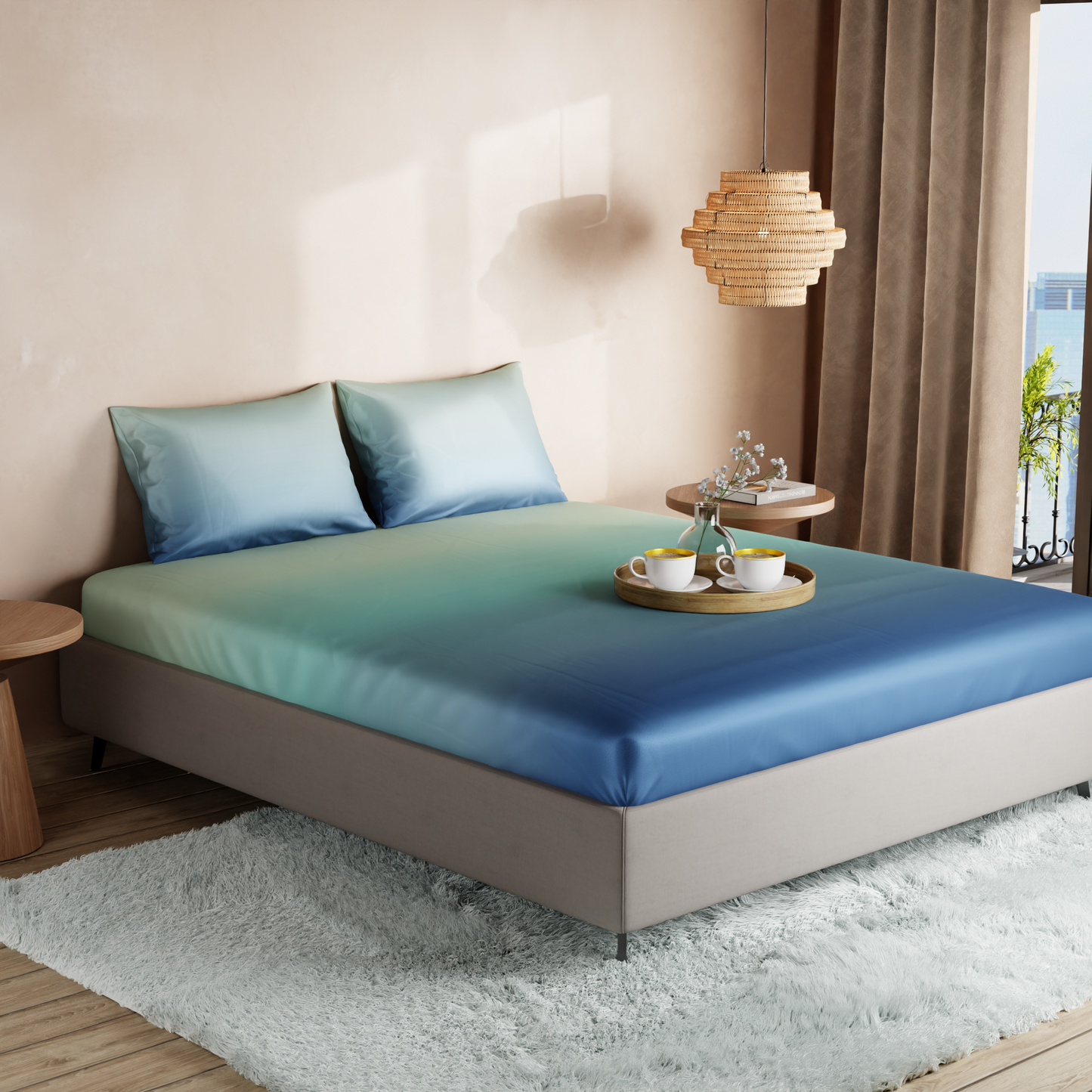 Dawn's Dream Fitted Bedsheet Set