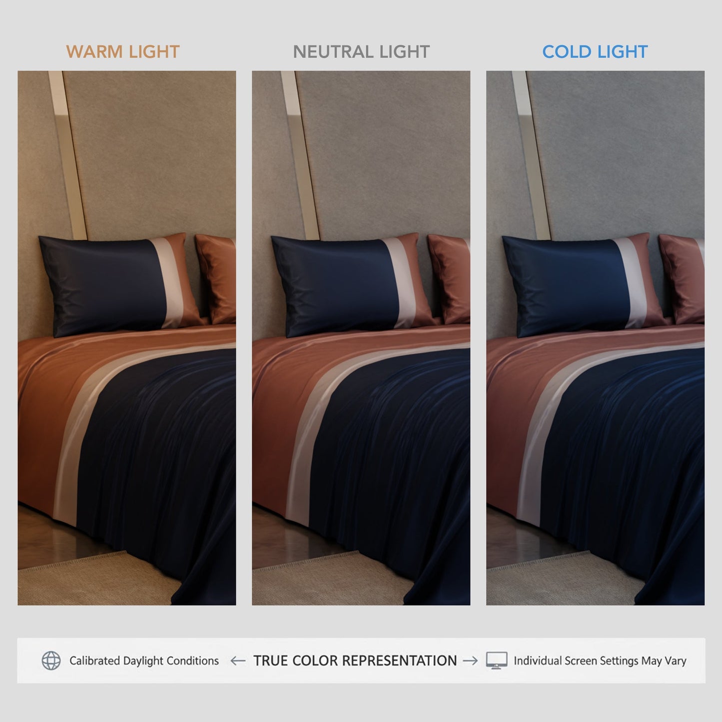 Cityscape Stripes Bedsheet Set