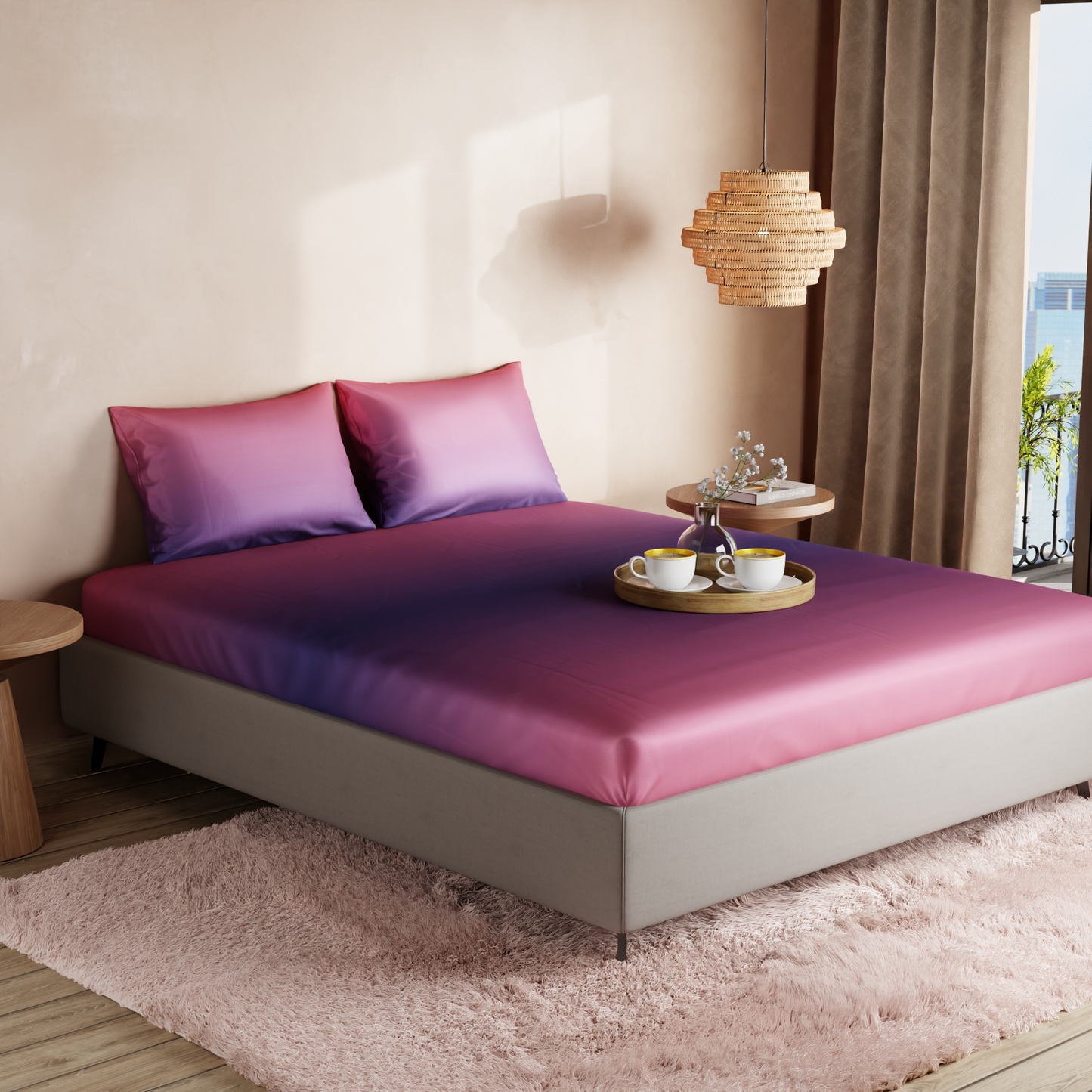 Sundowner Affair Fitted Bedsheet Set