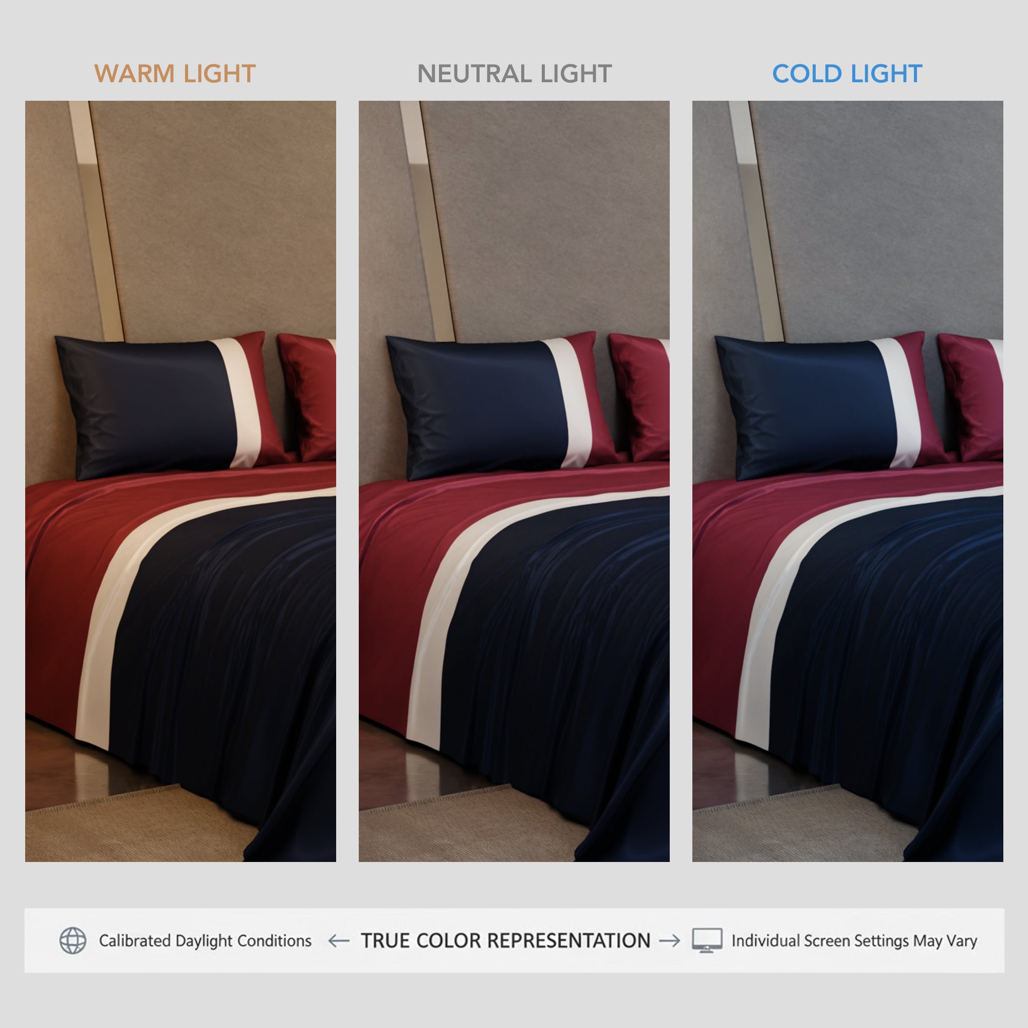 Boulevard Blue Bedsheet Set