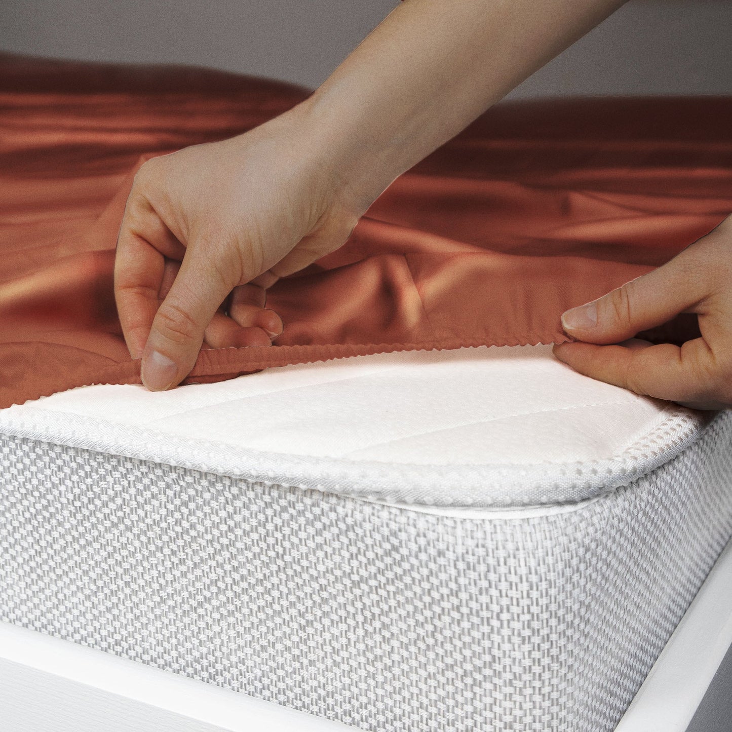 Melted Caramel Fitted Bedsheet Set