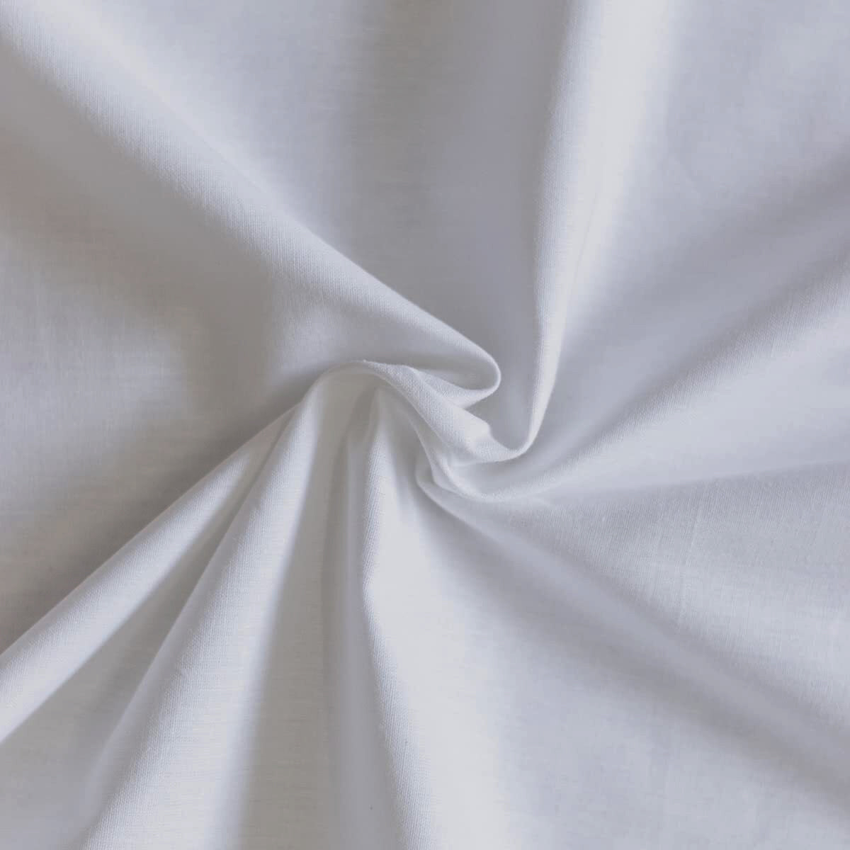 Vanilla White Flat Bedsheet Set