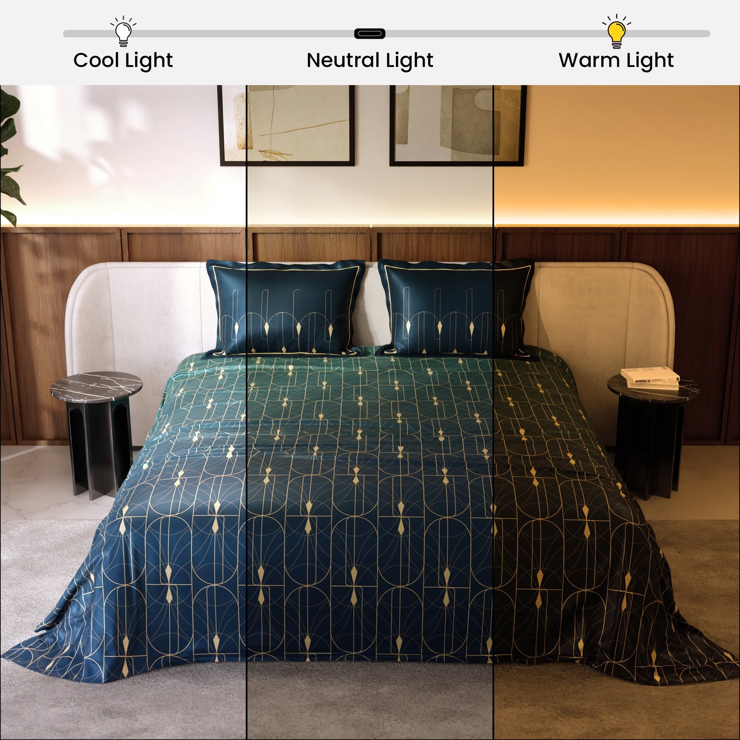 Turquoise Carnival Bedsheet Set