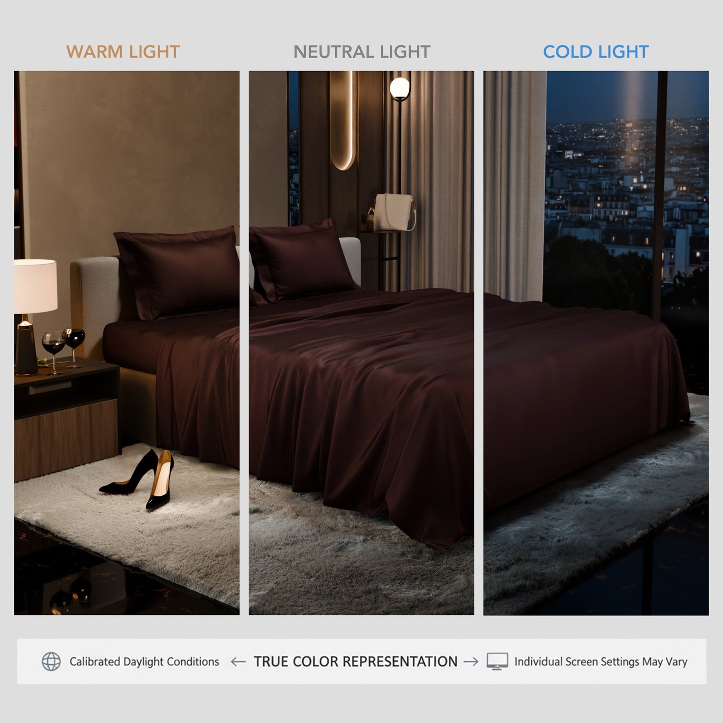 Hot Chocolate Flat Bedsheet Set