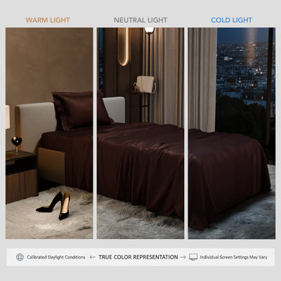 Hot Chocolate Flat Bedsheet Set