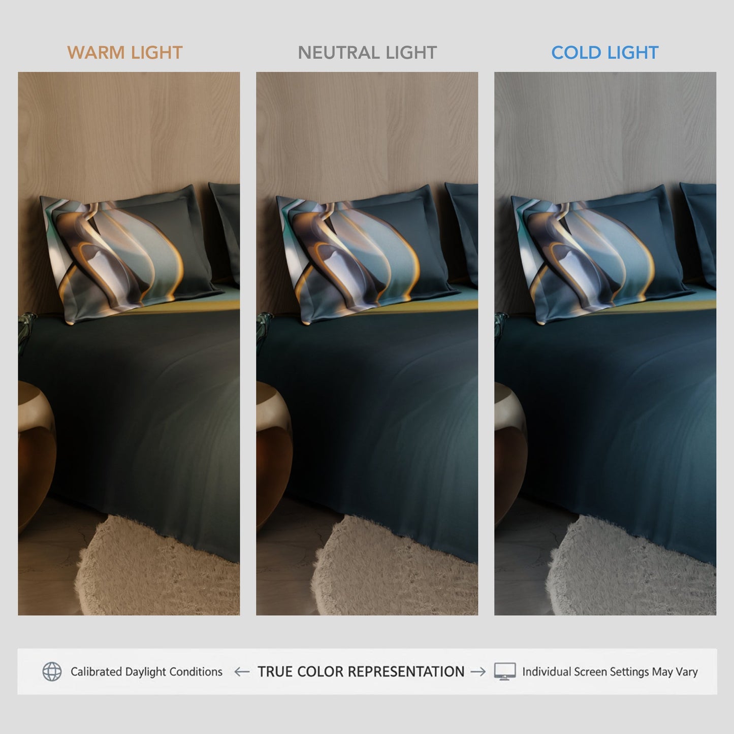 Amber Rhythm 100% Cotton Bedsheet Set