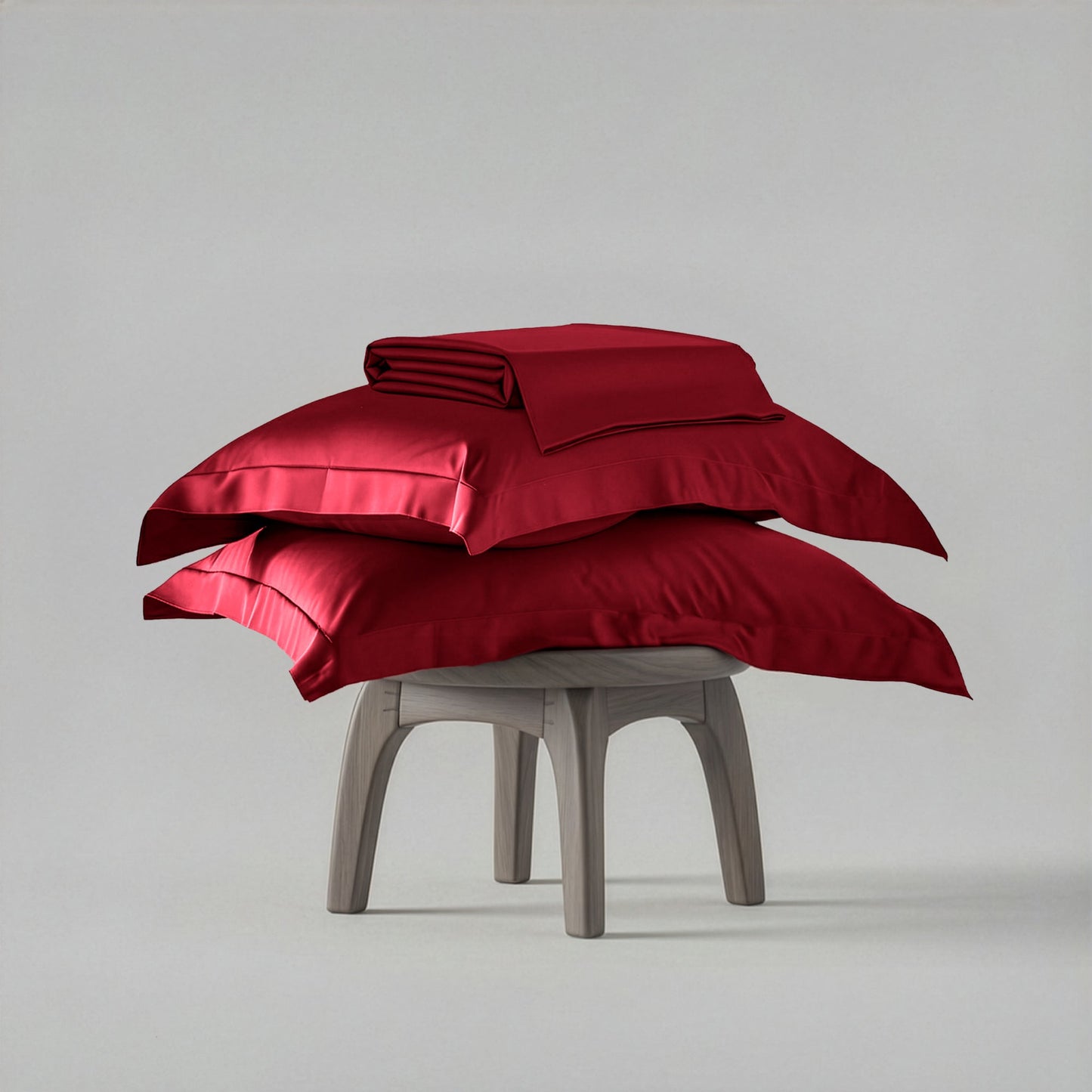 Flirty Red Flat Bedsheet Set