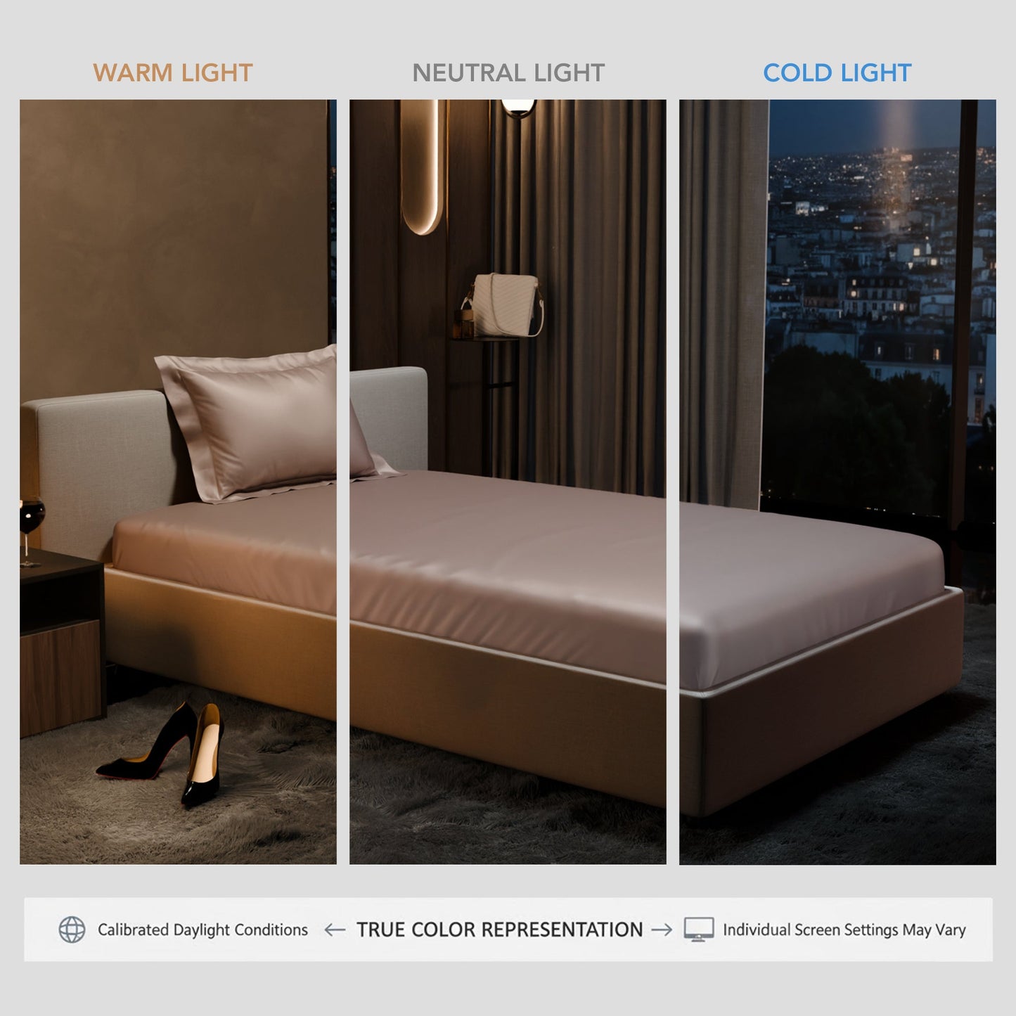 Champagne Fitted Bedsheet Set