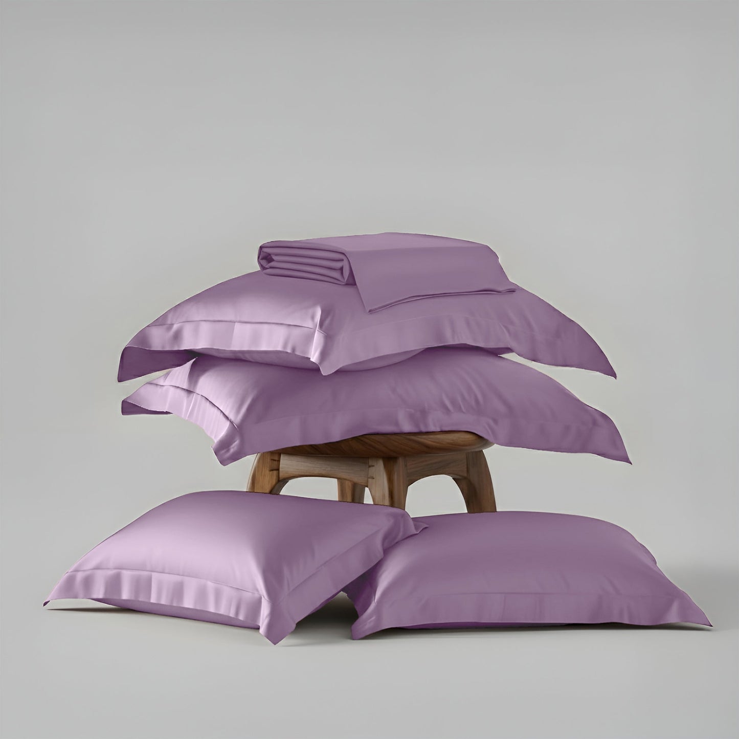 Lilac Affair Flat Bedsheet Set