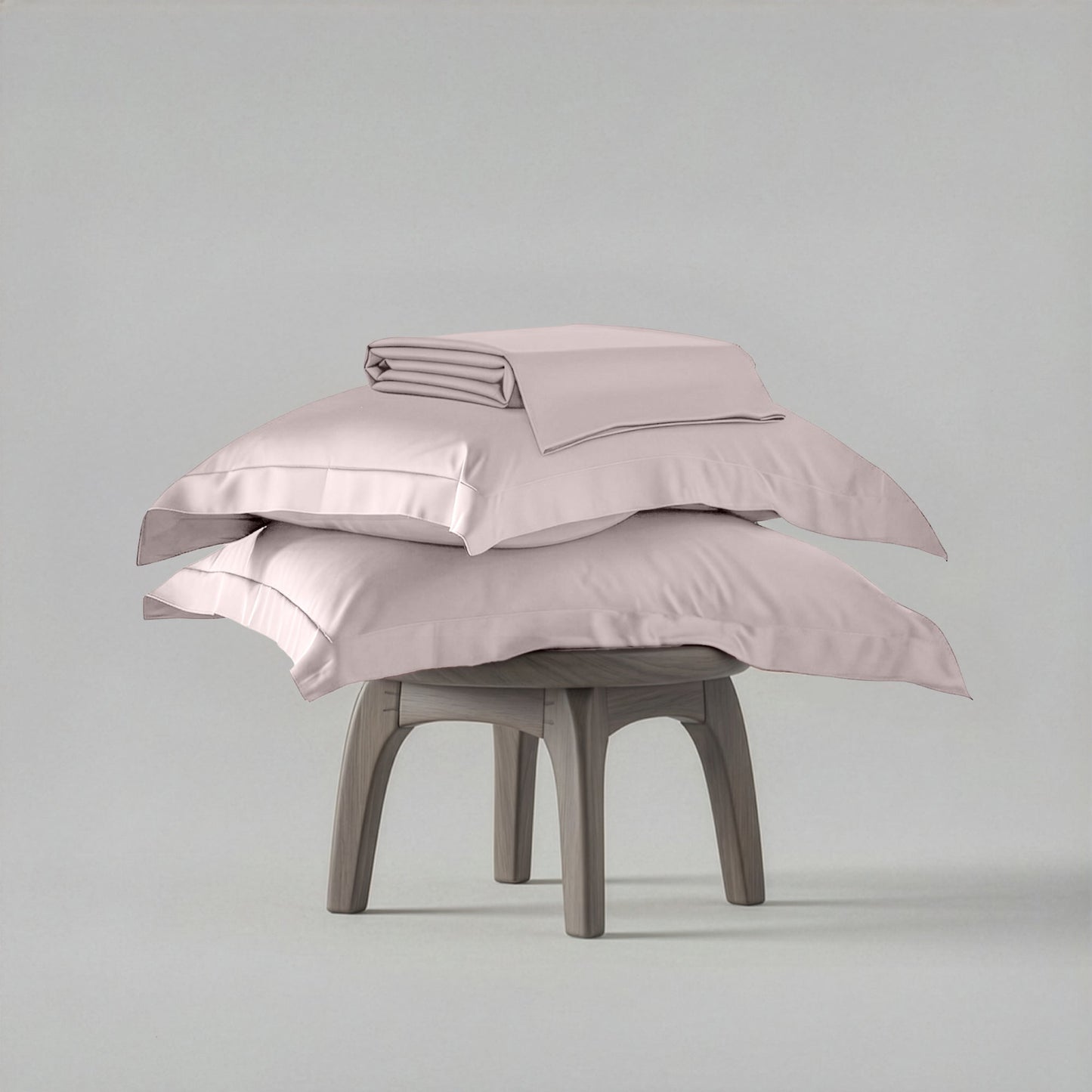 Blushing Pink Flat Bedsheet Set