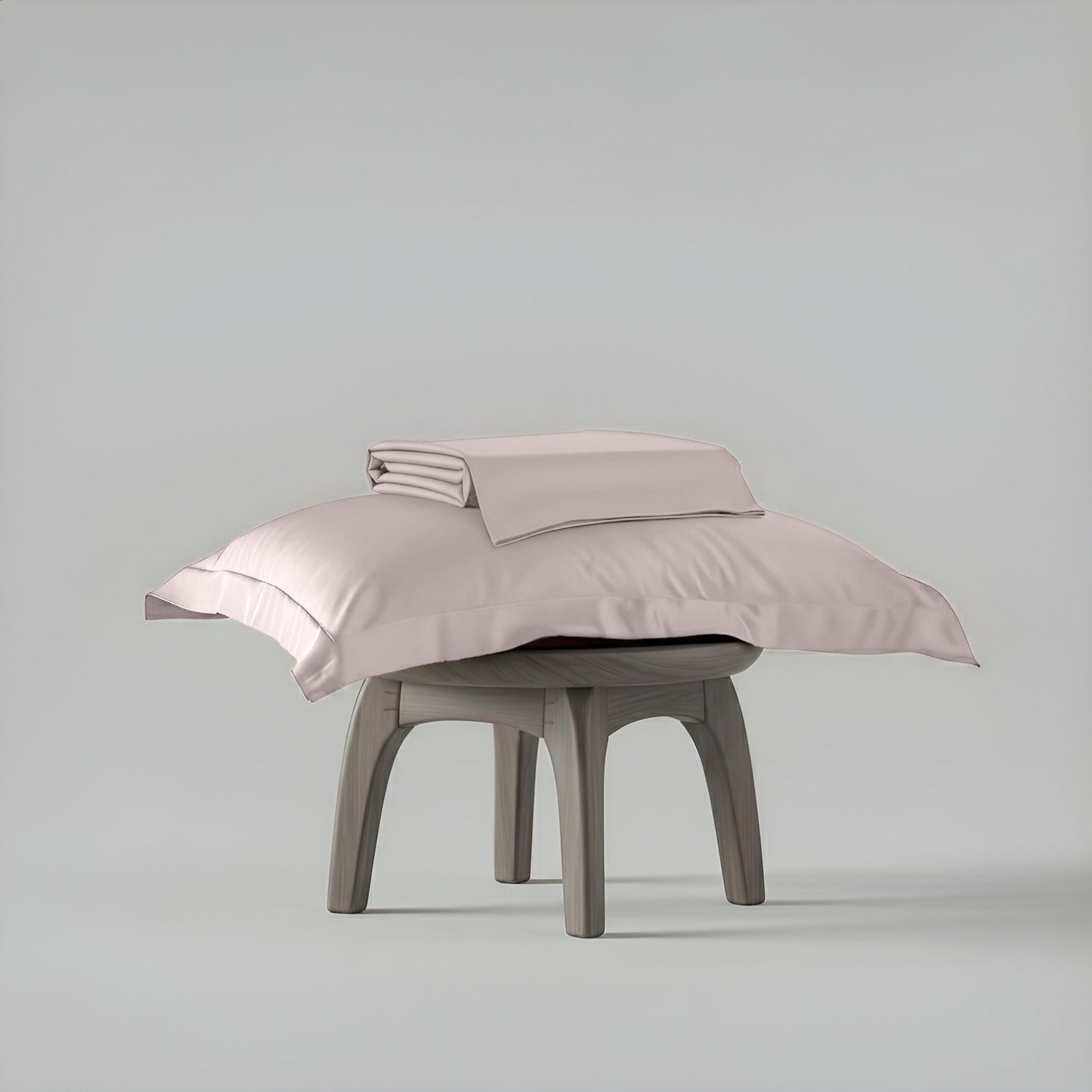 Blushing Pink Flat Bedsheet Set