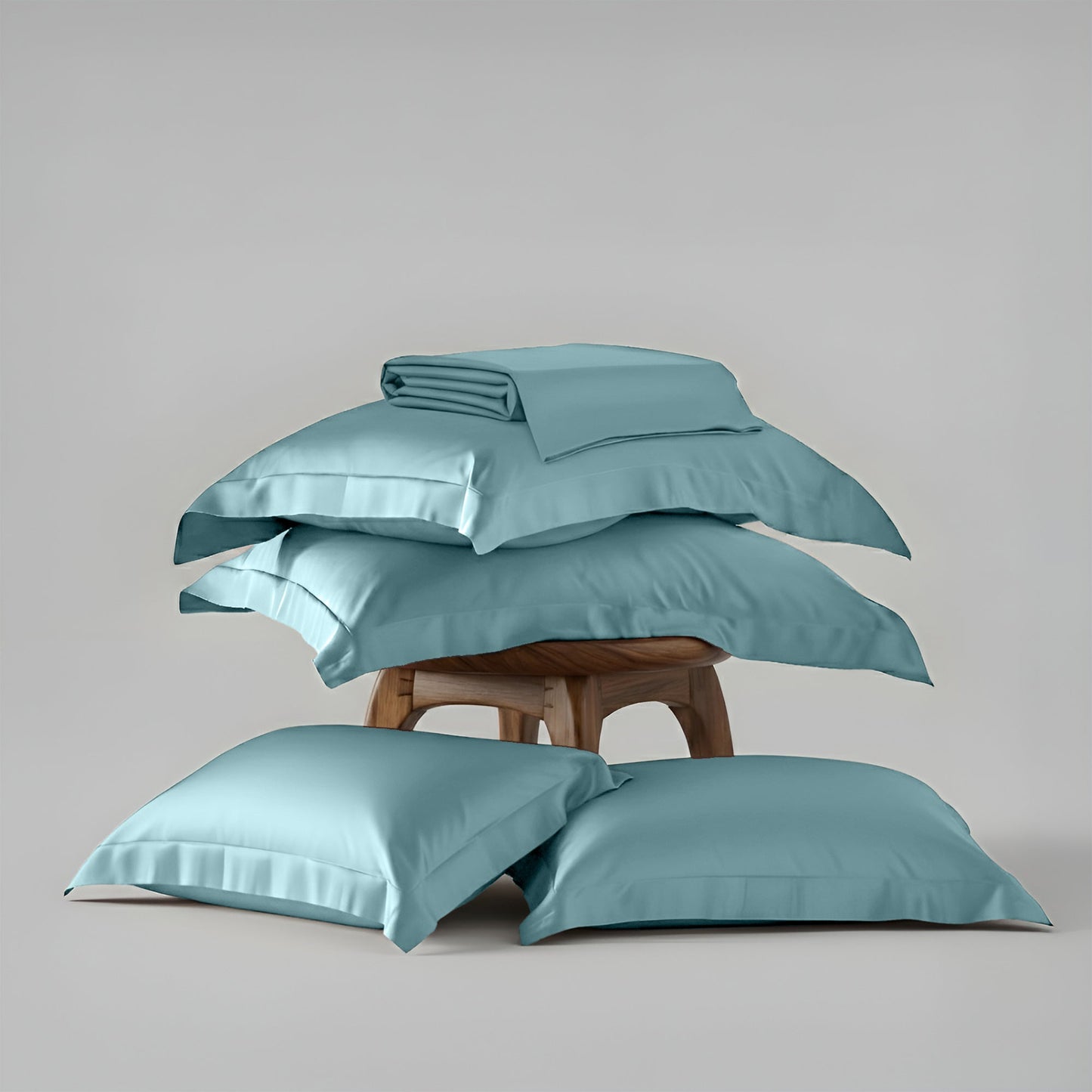 Dreamy Blue Flat Bedsheet Set