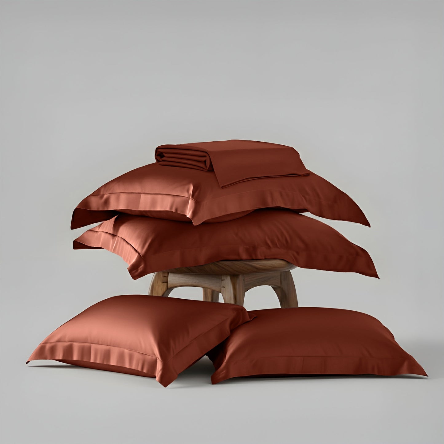 Melted Caramel Flat Bedsheet Set