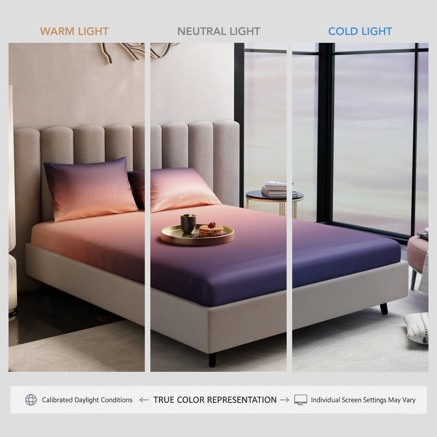 Sunset Kiss Fitted Bedsheet Set
