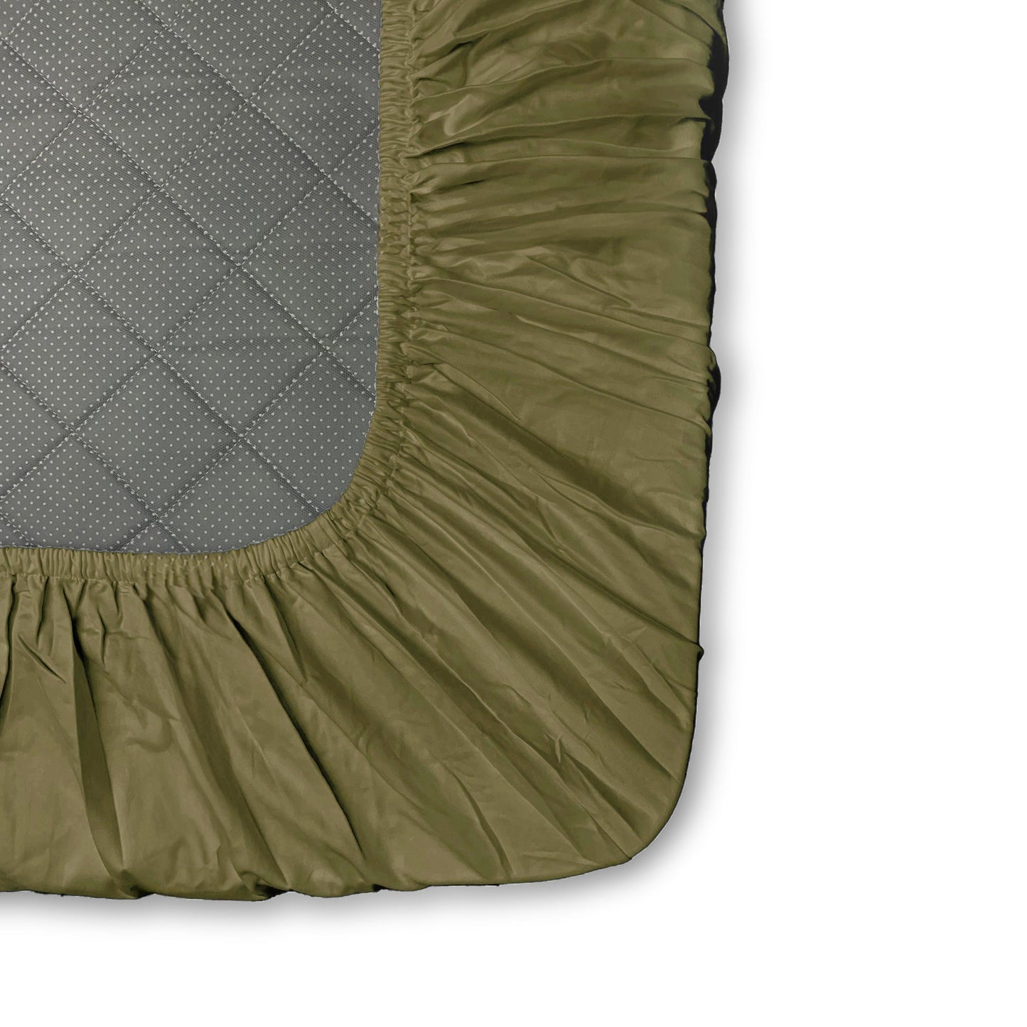 Olive Oasis Fitted Bedsheet Set