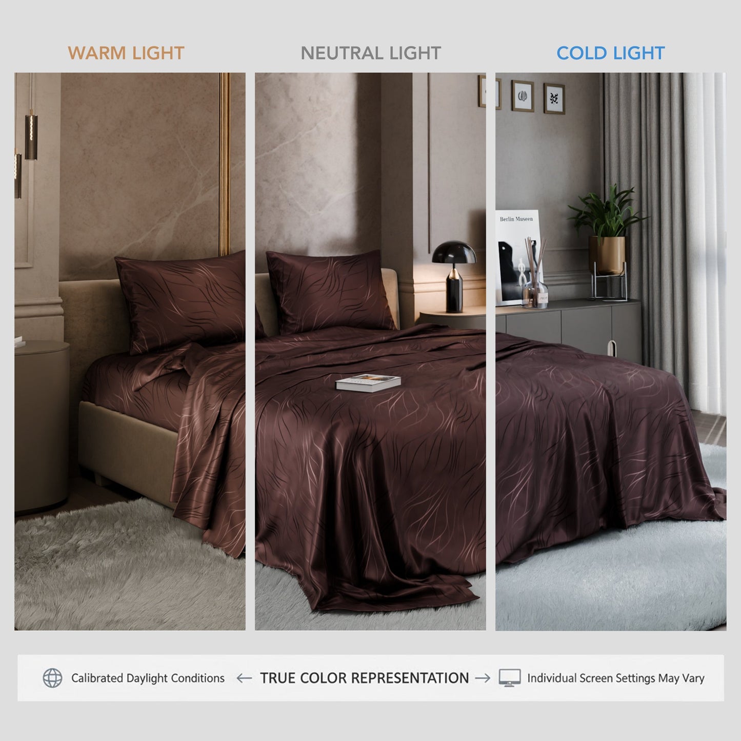 Chocolat Noir Bedsheet Set