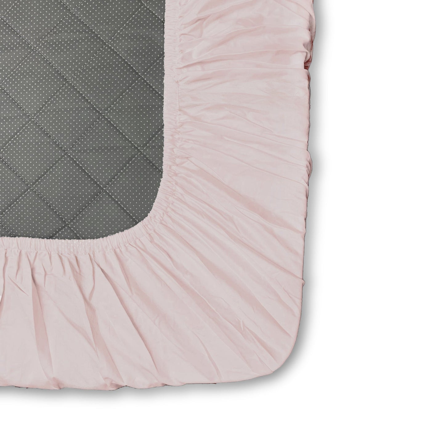 Blushing Pink Fitted Bedsheet Set
