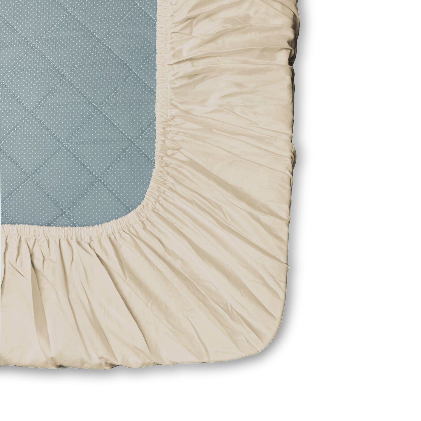 Charming Ivory Fitted Bedsheet Set