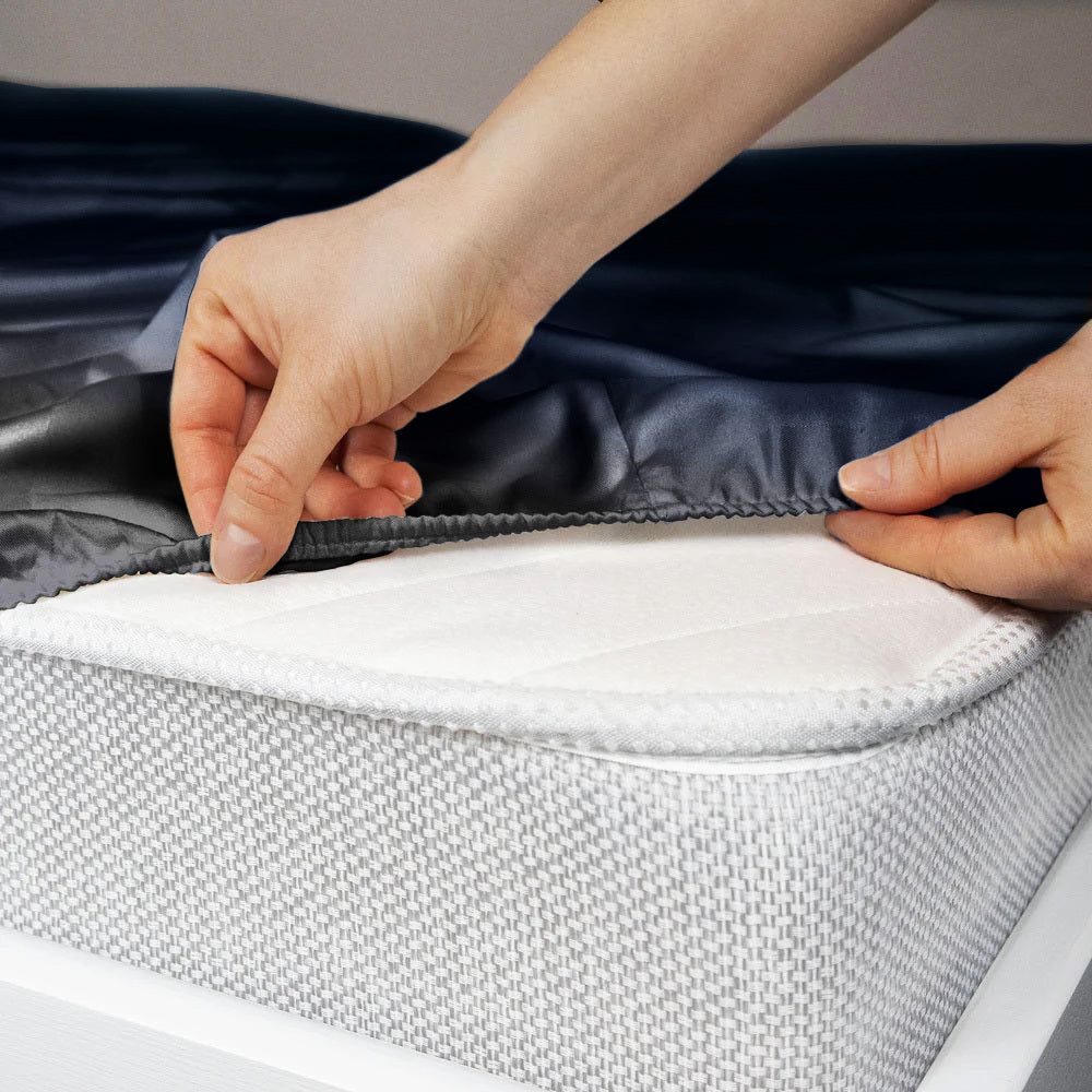 Moonlit Embrace Fitted Bedsheet Set