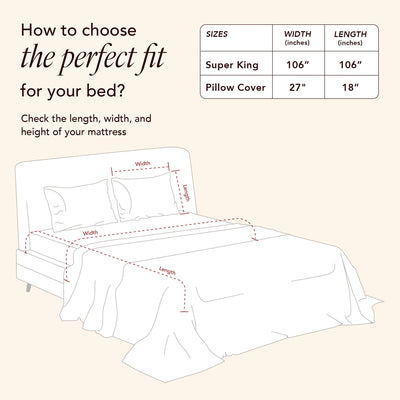 Primal Elegance Enriched Cotton Bedsheet Set