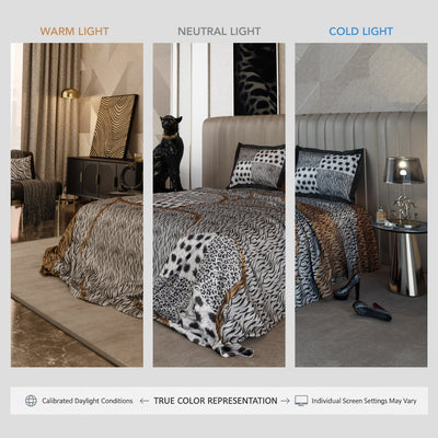Primal Elegance Enriched Cotton Bedsheet Set