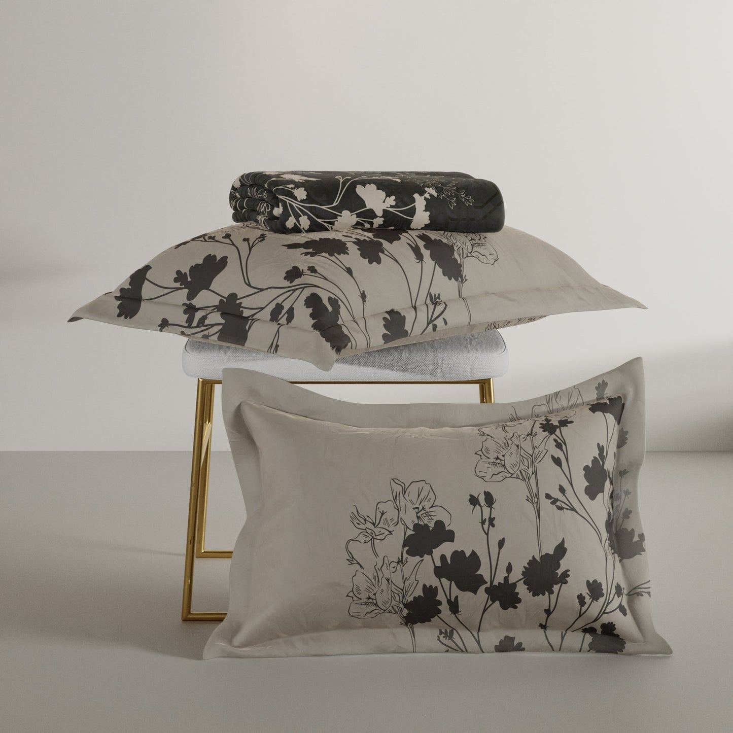 Truffle Canopy 100% Cotton Bedsheet Set