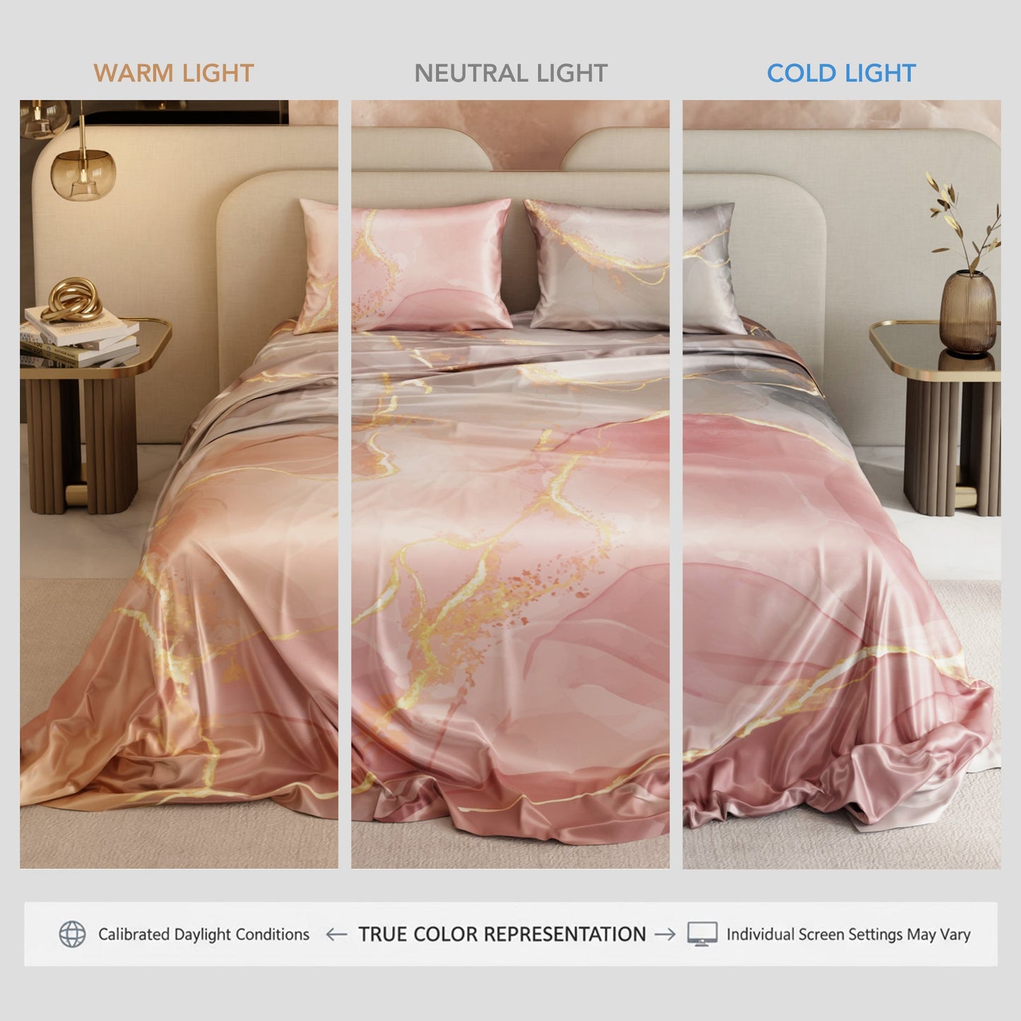 Dawn’s Brushstroke Bedsheet Set