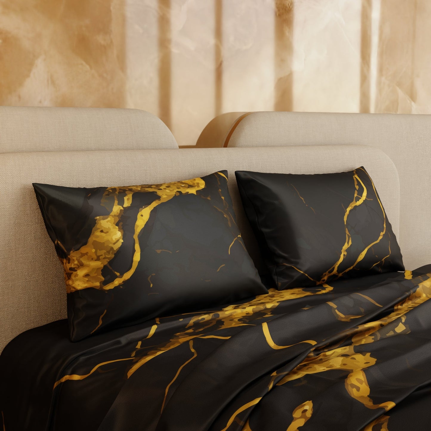 Embers in the Dark Bedsheet Set