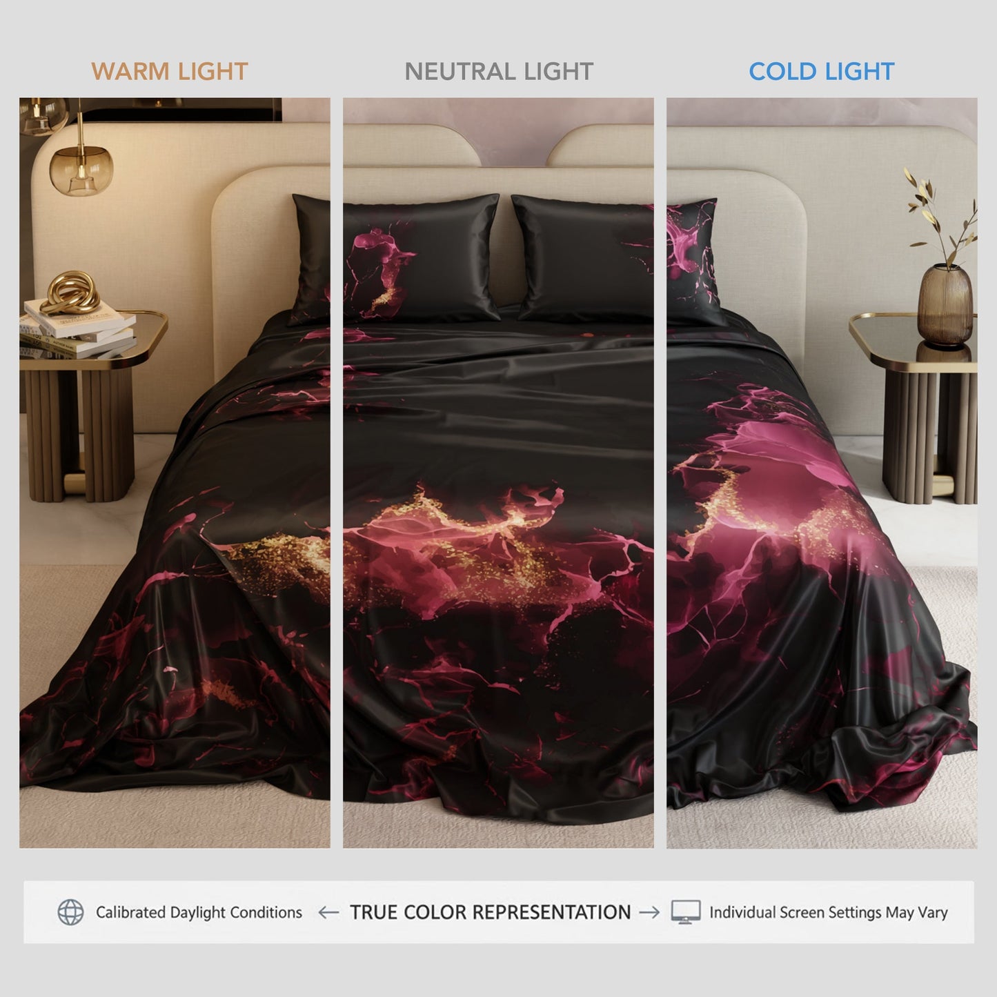 Shadows of the Flame Bedsheet Set