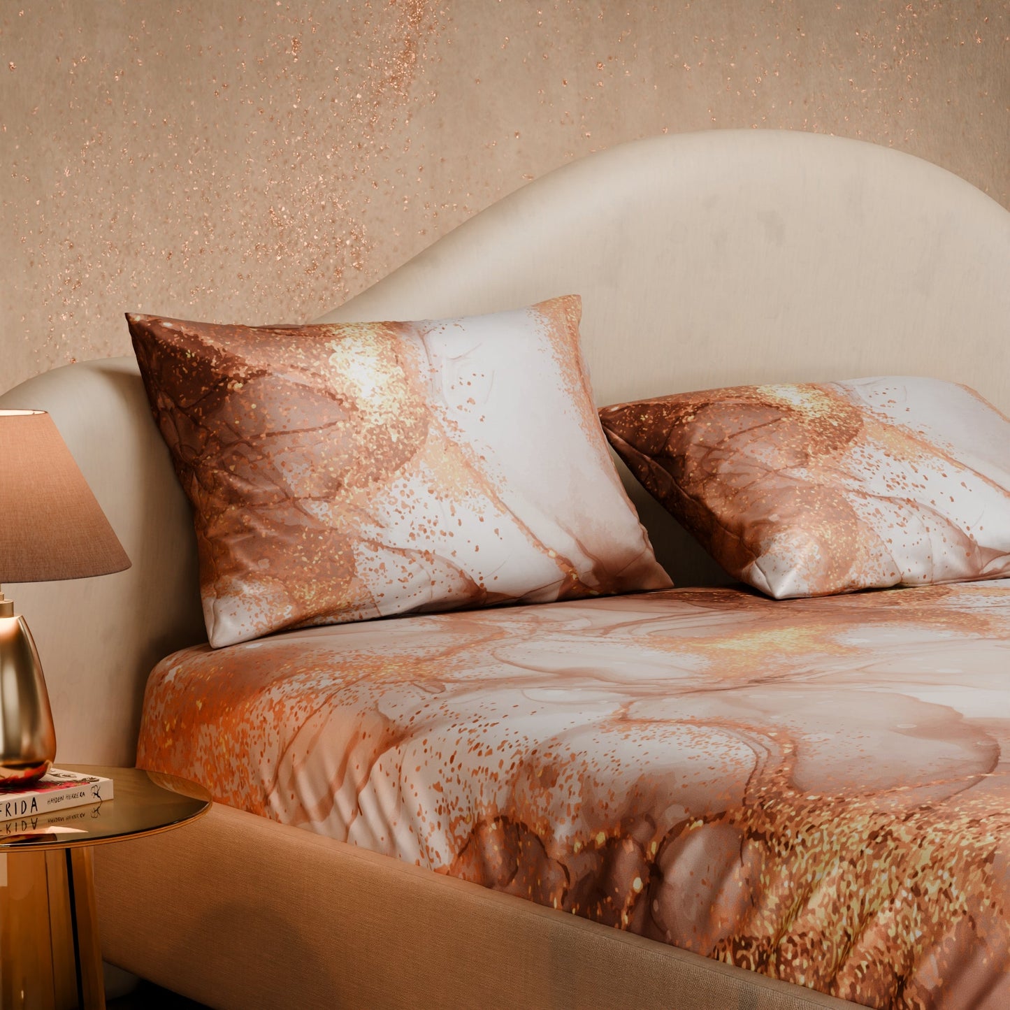 Serenade in Champagne Fitted Bedsheet Set