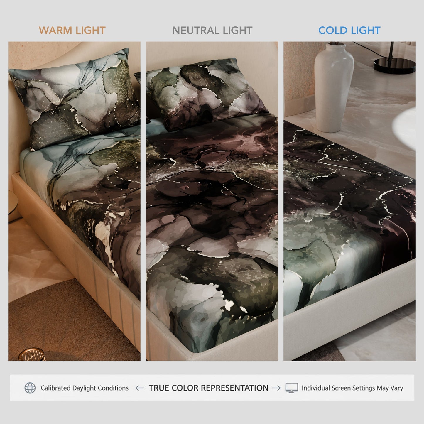 Dance of the Forest Fitted Bedsheet Set