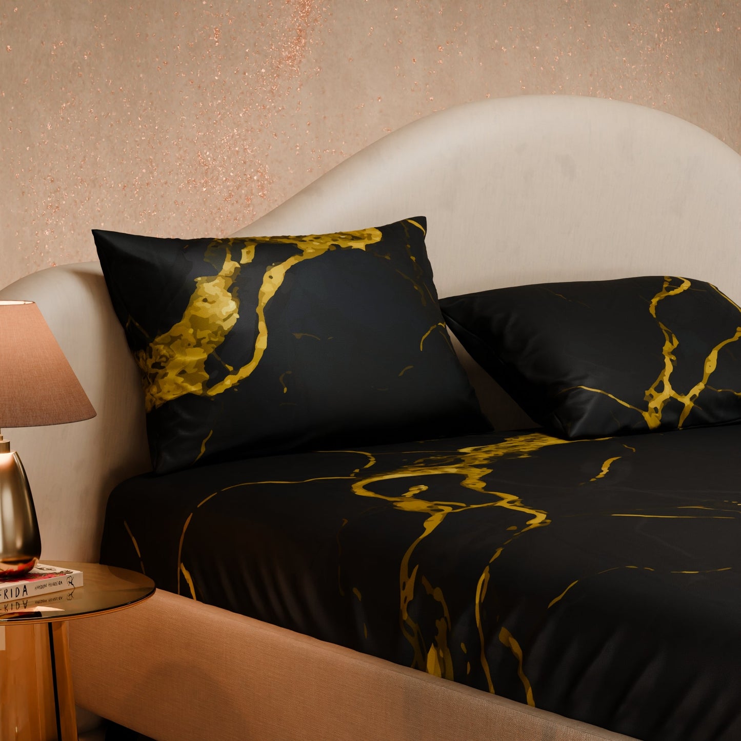 Embers in the Dark Fitted Bedsheet Set