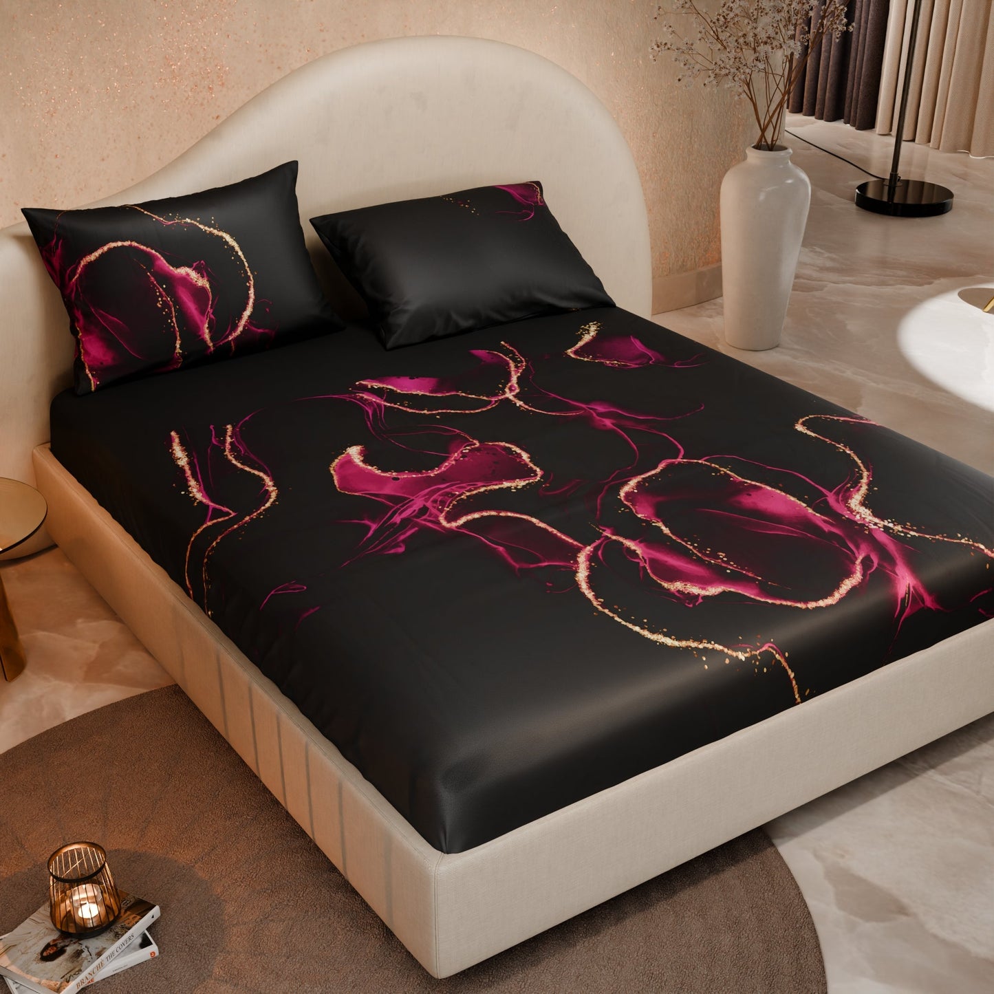 Bloom of Eternity Fitted Bedsheet Set