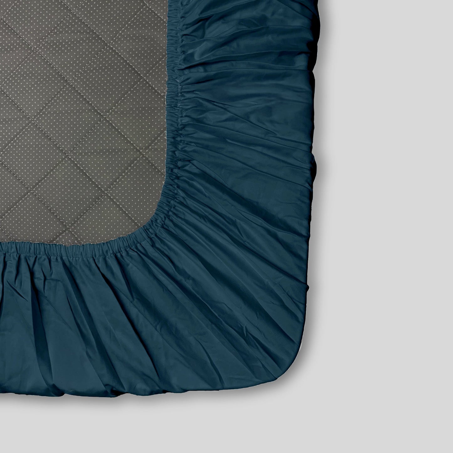 Ocean Azure Luxstre Cotton Fitted Sheet Set
