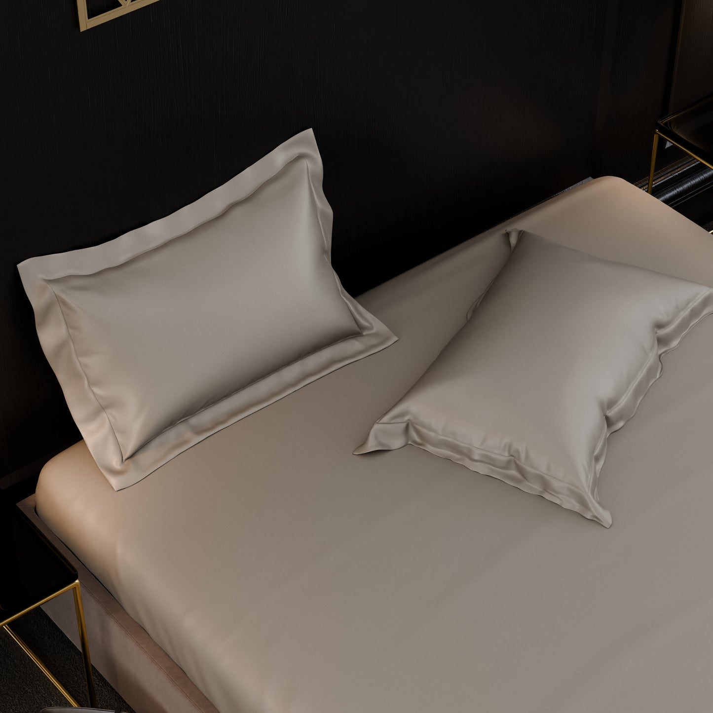 Dune Dusk Luxstre Cotton Fitted Sheet Set