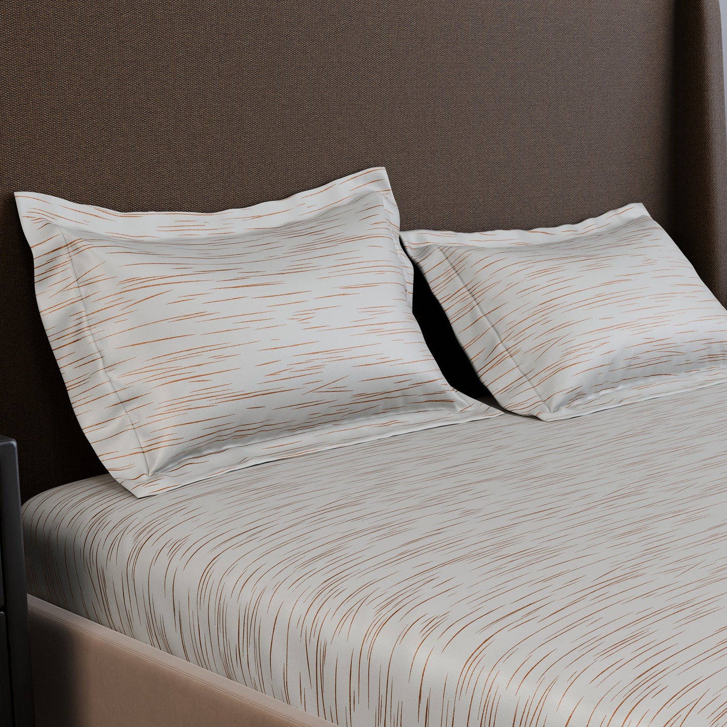 Ivory Rose  Luxstre Cotton Fitted Sheet Set