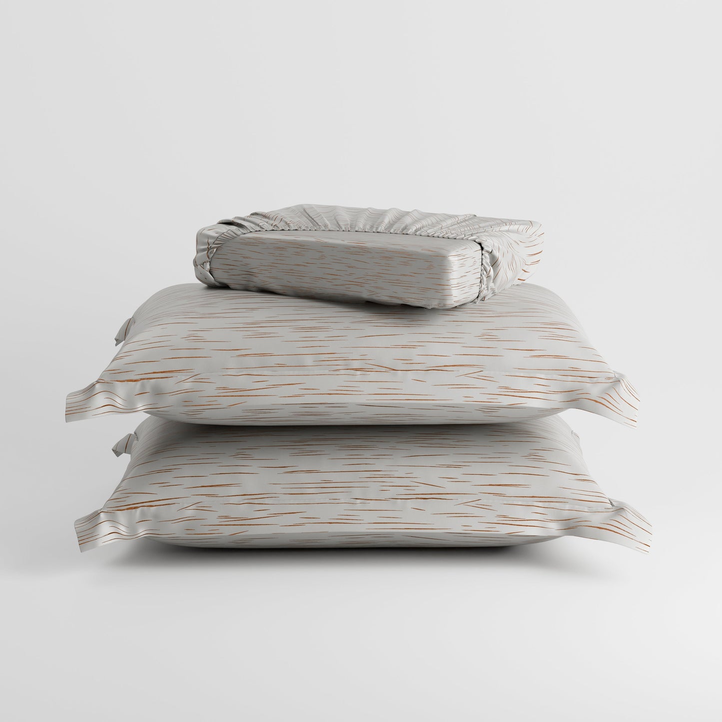 Ivory Rose  Luxstre Cotton Fitted Sheet Set