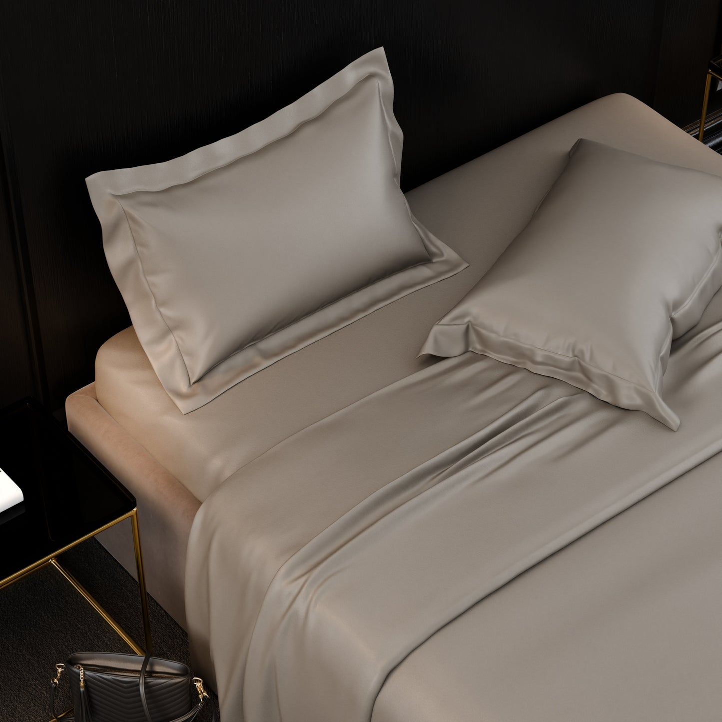 Dune Dusk Luxstre Cotton Bed Sheet Set