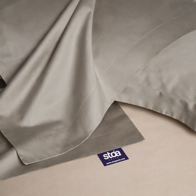 Dune Dusk Luxstre Cotton Bed Sheet Set