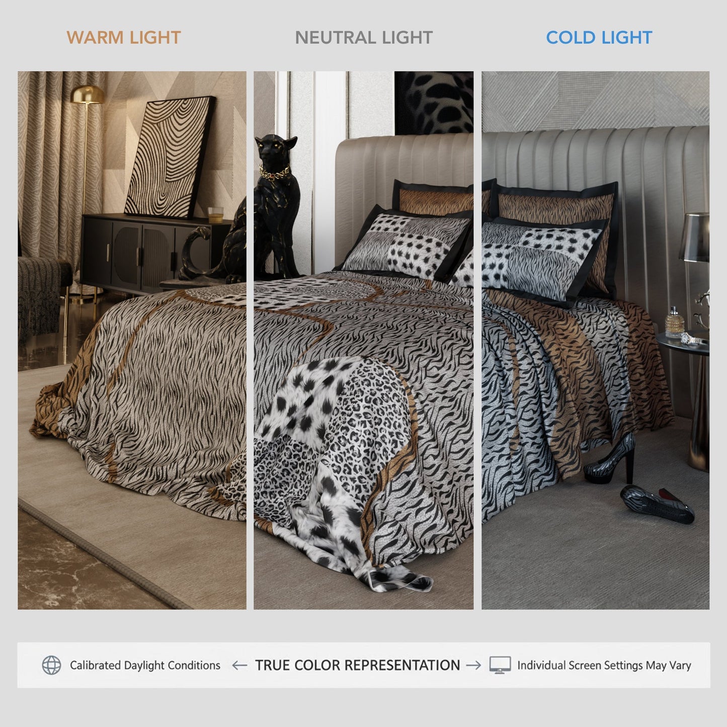 Primal Elegance Enriched Cotton Bedsheet Set