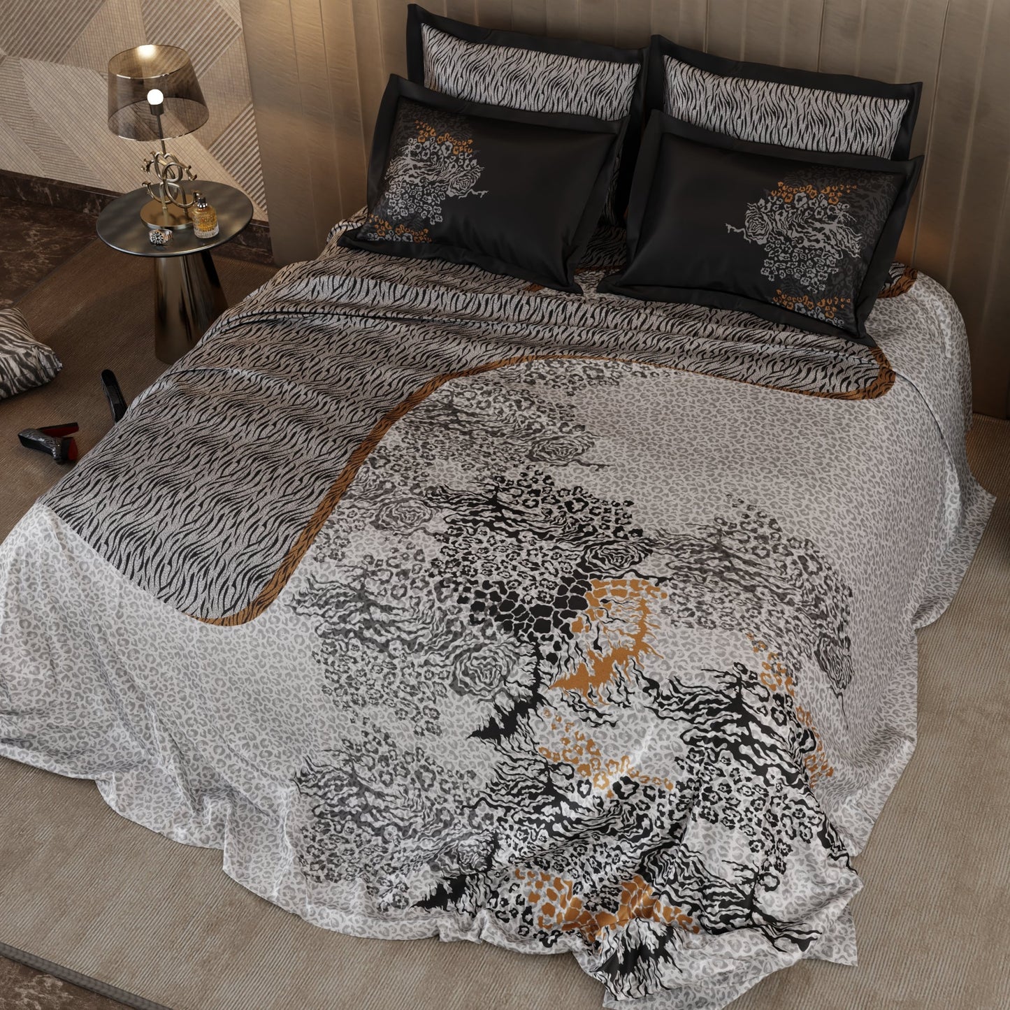 Mist Walker Enriched Cotton Bedsheet Set