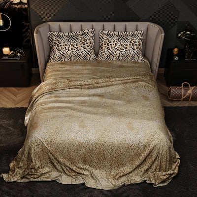 Savannah Instinct Enriched Cotton Bedsheet Set