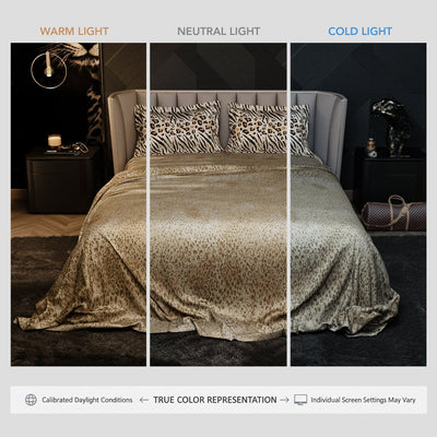 Savannah Instinct Enriched Cotton Bedsheet Set