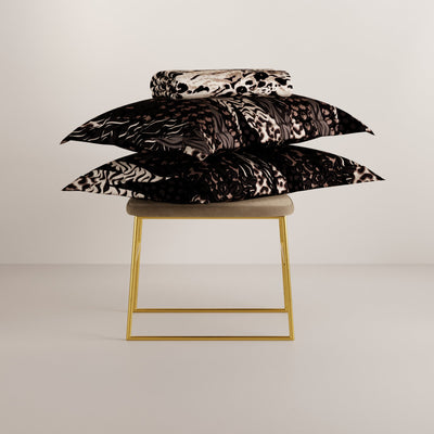 Mahogany Masquerade Enriched Cotton Bedsheet Set