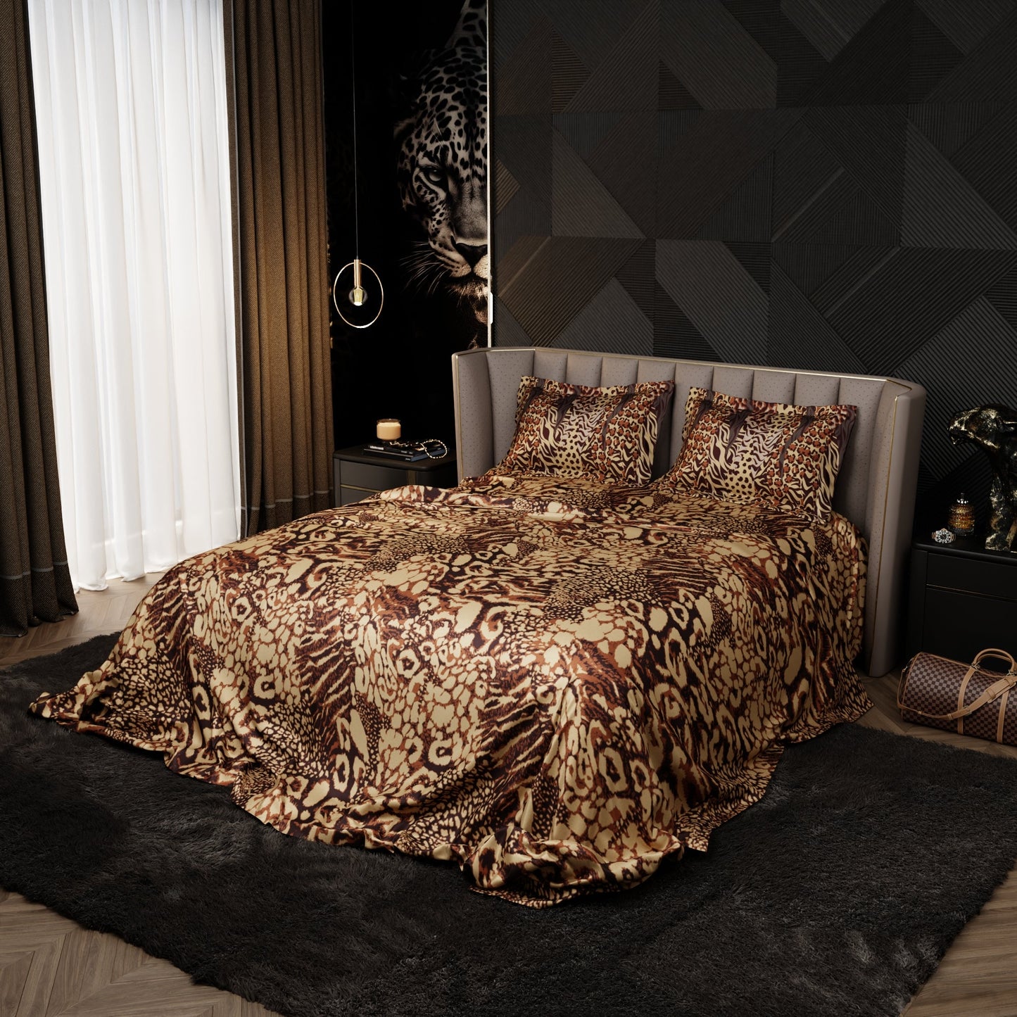Desert Wanderer Enriched Cotton Bedsheet Set